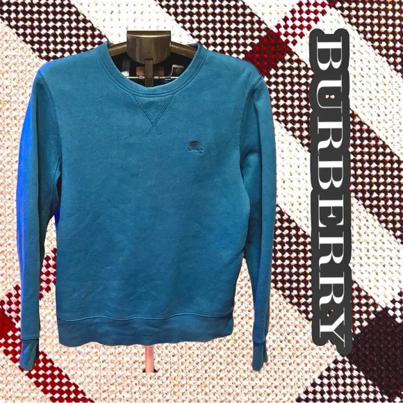 Burberry Classic Blue Crewneck Sweater